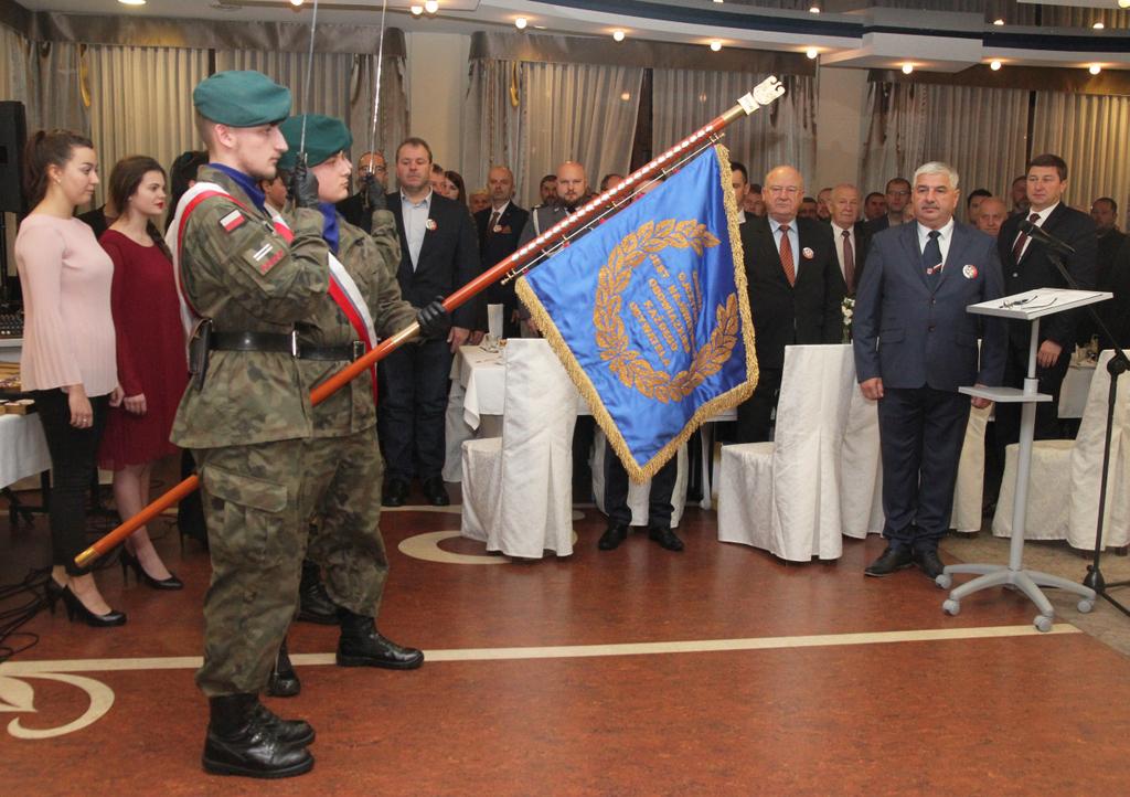 Sztandar Podkarpackiej Organizacji Wojewódzkiej Ligi Obrony Kraju
