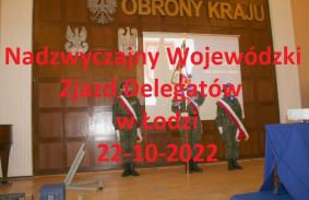 Nadzwyczajny Wojewódzki Zjazd Delegatów w Łodzi
