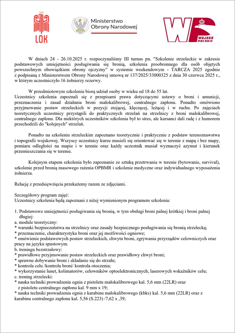 III TURNUS TARCZA 2025 01