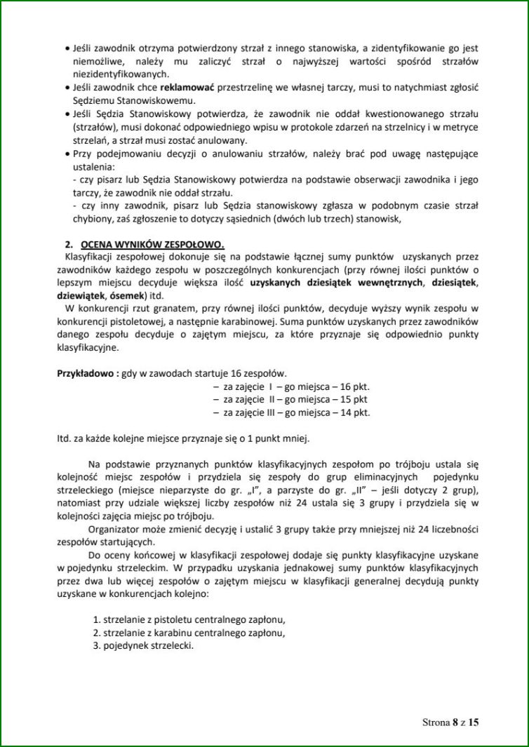 Regulamin zawodów KŻR-LOK 2025 8