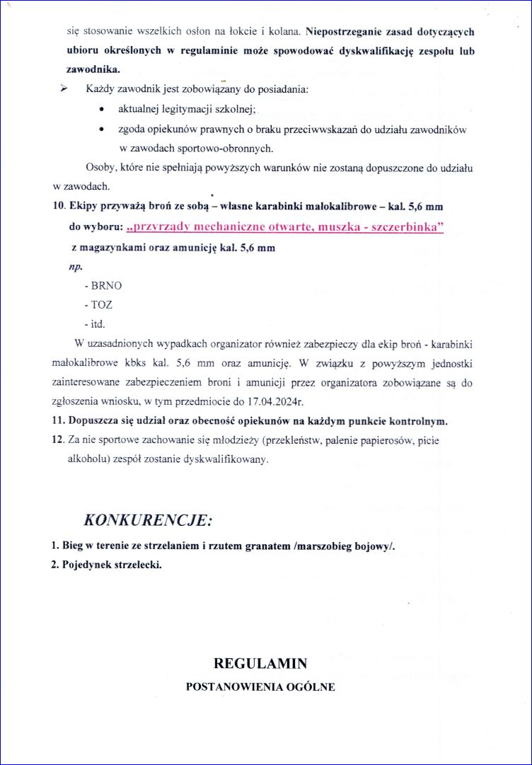 regulamin dwubój2024 4