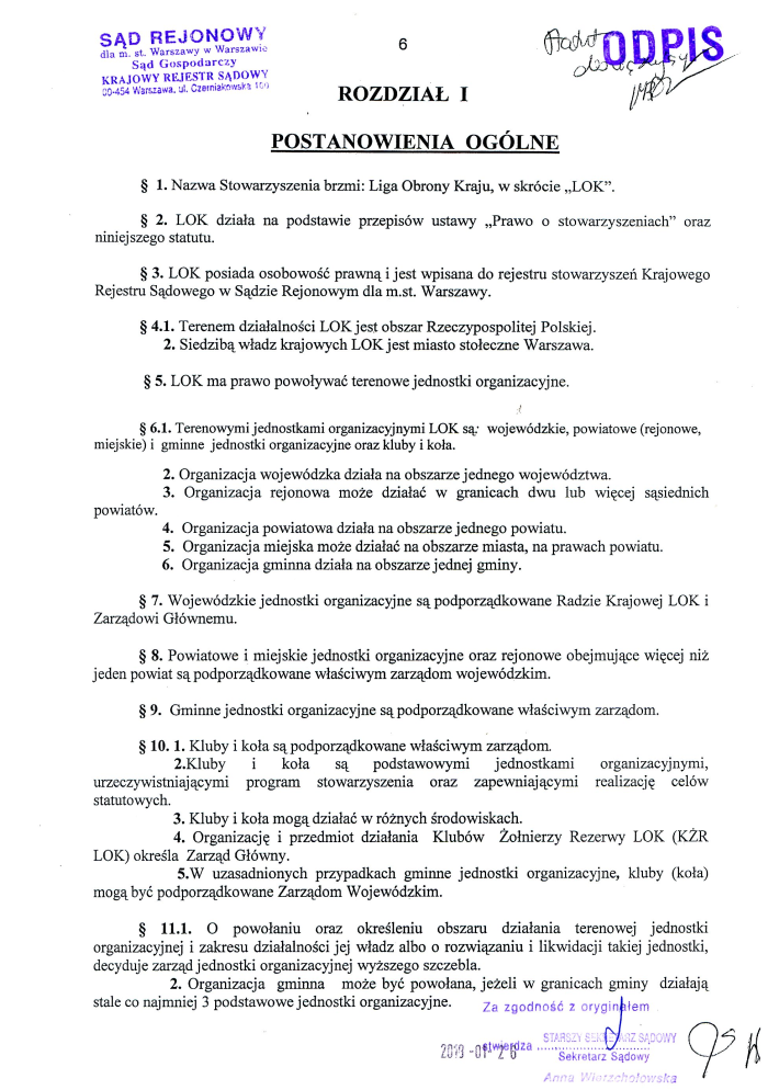 ​statut 2016 6