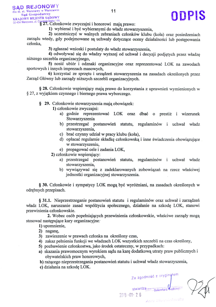 ​statut 2016 11