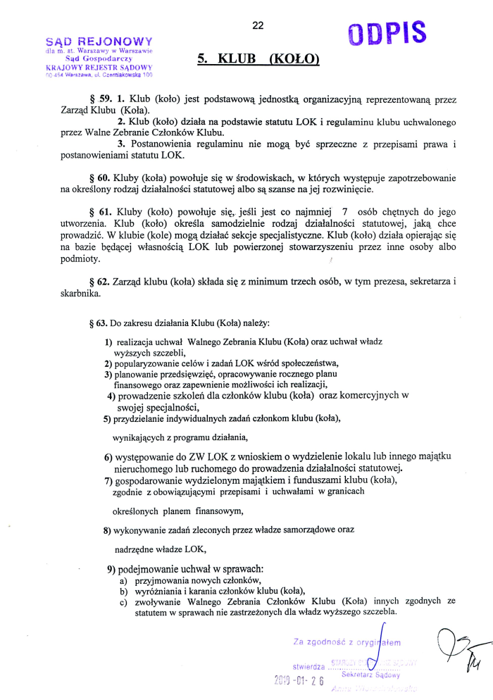​statut 2016 22