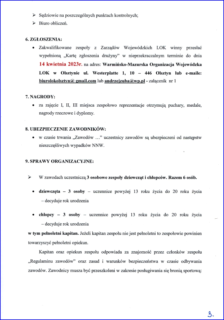 regulamin 3