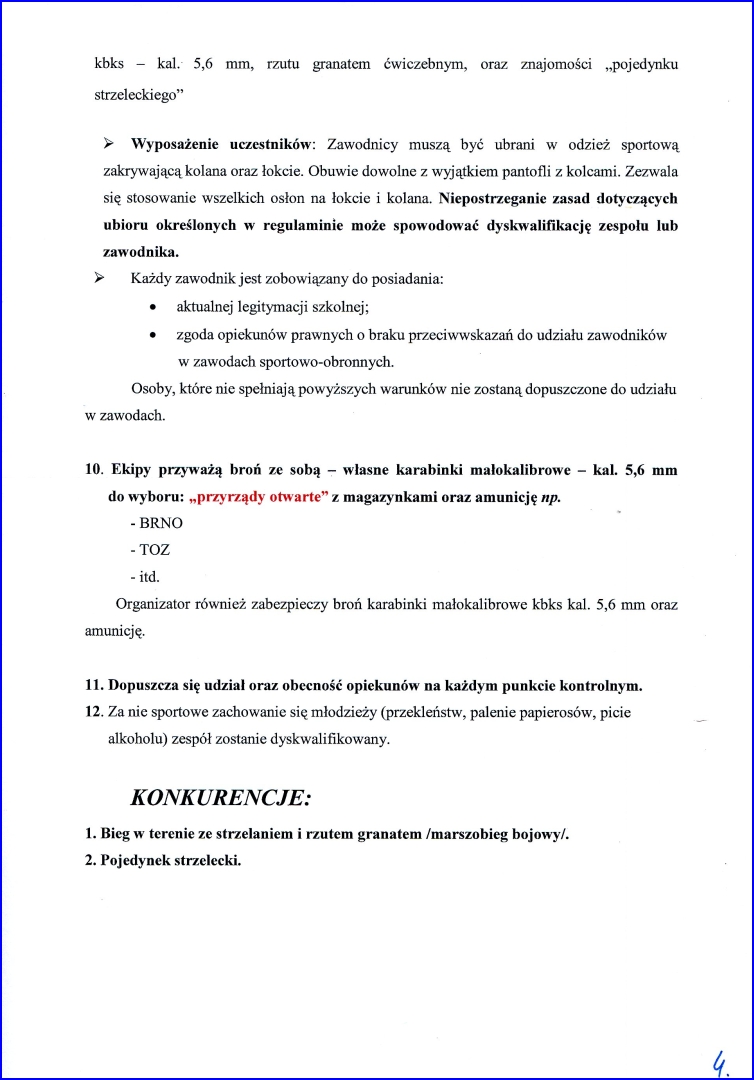regulamin 4