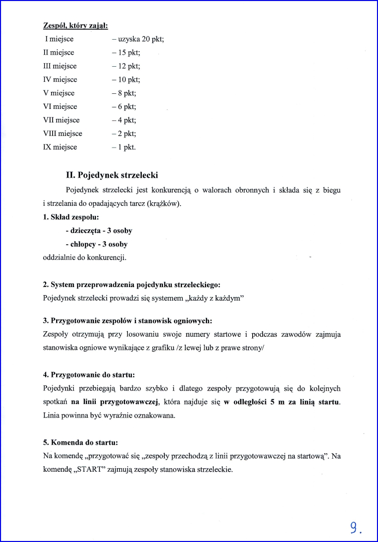 regulamin 9