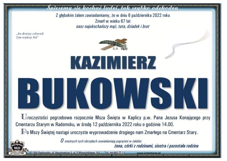 kazimierz bukowski