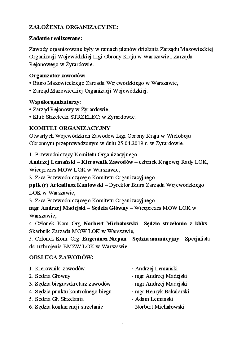 komunikat 2019 2