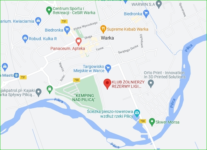 mapa lok warka