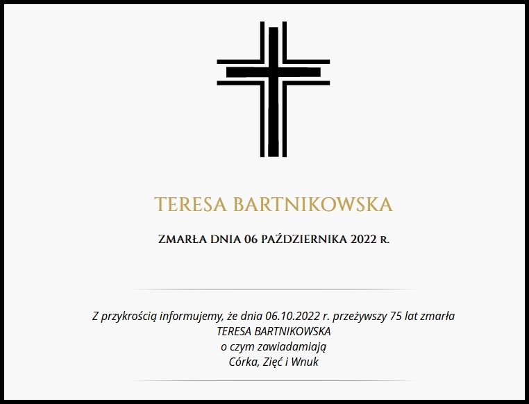 teresa bartnikowska