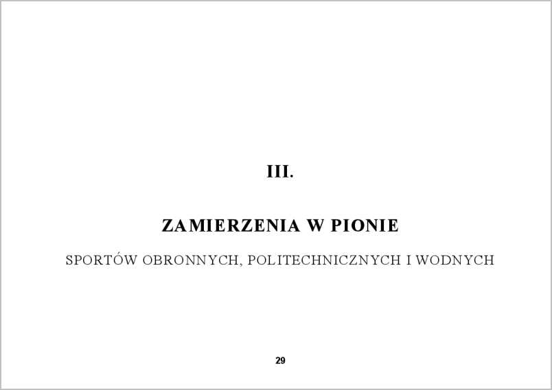 spis treści III