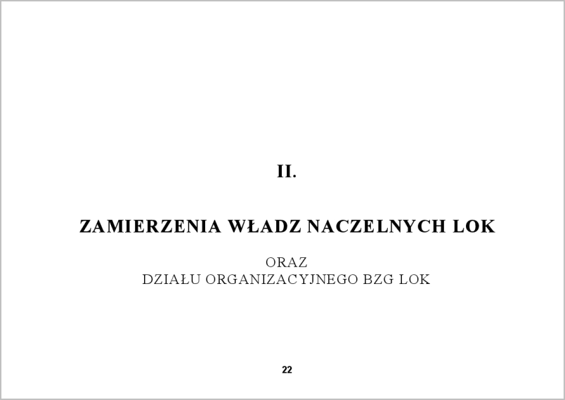 spis treści II