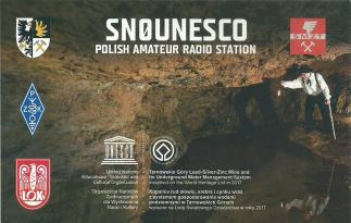 3. Okolicznościowa karta QSL SN0UNESCO (2018 r.)