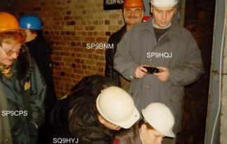 4. Praca radiostacji z podszybia Kopalni Zabytkowej Srebra (2000 r.)