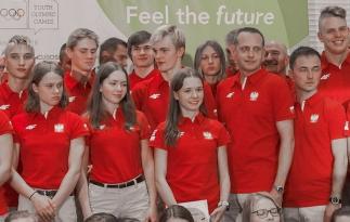 Ślubowanie olimpijskie w dniu 1 października 2018 r. - Fot. oficjalne PZSS © Włodzimierz Gałecki