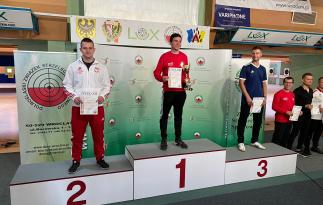  od lewej: Marcin Majka (Tarcza Goleniów), Maciej Kowalewicz (Gwardia Olsztyn), Daniel Romańczyk (Agat Złotoryja), Tomasz Bartnik (Legia Warszawa), Bartosz Jasiecki (Zawisza Bydgoszcz), Rafał Łukaszyk (Zawisza Bydgoszcz