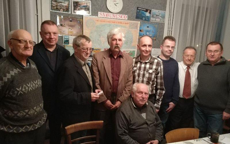 Członkowie Klubu Łaczności SP9KDU